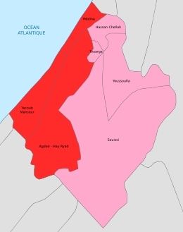 Carte de la circonscription.