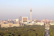 Berlin is the largest city with a population of 3.4 million people.