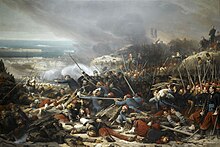 Battle of Malakoff Combat dans la gorge de Malakoff, le 8 septembre 1855 (par Adolphe Yvon).jpg