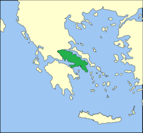 Localização de Atenas