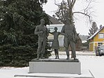 Friedensdenkmal am Hauptplatz in Erlauf