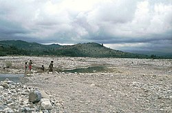 River bed in Suai