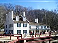 The Great Falls Tavern on the C&O canal in Potomac, Maryland