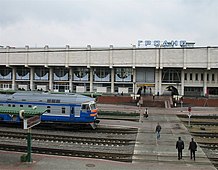 Dworzec kolejowy w Grodnie (2009)