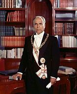 Habib Bourguiba was the first president of Tunisia, from 1957 to 1987 Habib Bourguiba portrait4.jpg