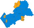 2019 results map