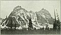 1898 image of Pinnacle Mountain (left) and Eiffel Peak (right) seen from the north at Paradise Valley