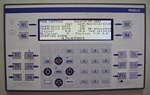 A control panel of a hydraulic heat press machine Hydraulic press control panel.jpg