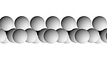 En enkelkedja av silikontetrahedra visad i [010] riktningen