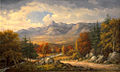 John White Allen Scott (1815–1907) Mount Chocorua[57] Storm clouds in both corners of the sky