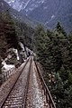 Mittenwaldbahn auf dem Abschnitt Seefeld-Innsbruck