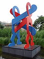 Скулптура „Боксьорите“ в Берлин, Германия