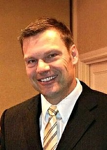 Kris Kobach Kansas, Secretary of State (13419571233) (cropped).jpg