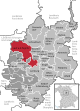 Lage der Gemeinde Lauf an der Pegnitz im Landkreis Nürnberger Land