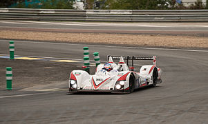 La Zytek 11SN du Greaves Motorsport, huitième et gagnante de la catégorie LMP2.