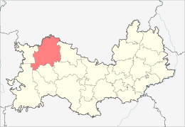 Temnikovskij rajon – Mappa