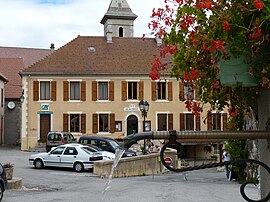 The town hall of Lus-la-Croix-Haute