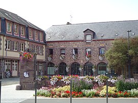 Saint Louis de Montfort's birthplace in Montfort-sur-Meu