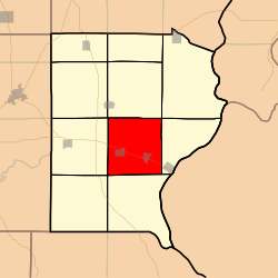 Location in Gallatin County