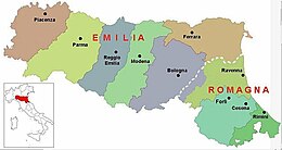 Emilia-Romagna – Mappa