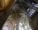 Ceiling inside the Église Saint-Vincent-de-Paul