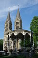 Muziektent en Munsterkerk op de achtergrond