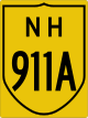 National Highway 911A shield}}