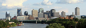 Panorama of the Nashville Skyline