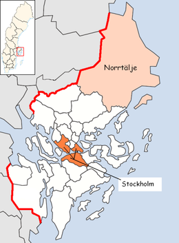 Norrtälje - Localizazion