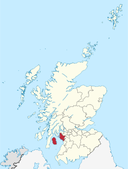 North Ayrshire in Scotland.svg