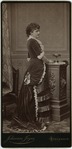 Olga Björkegren som Suzanne D'Ange i Falska Juveler, Kungliga Dramatiska Teatern 1880.
