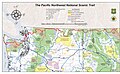 Image 27Pacific Northwest National Scenic Trail overview map (from Pacific Northwest Trail)