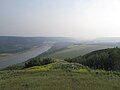 Peace Valley from a lookout on Highway 29 between Fort St. John and Hudson's Hope, 2014