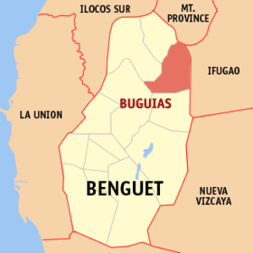 Mapa a pakabirukan ti Buguias