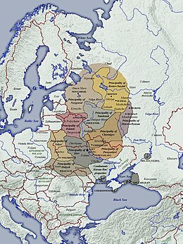 The furthest extent of Kievan Rus', 1054-1132 Principalities of Kievan Rus' (1054-1132).jpg
