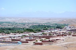 Puli-i Alam, the capital of Logar Province