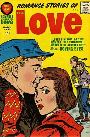 Romance Stories of True Love No 50 Harvey, 1958 SA