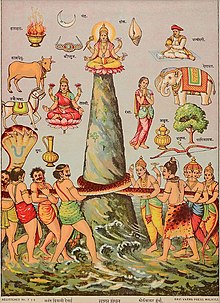 The Churning Of The Ocean Of Milk Indian Story Time The story appears in the bhagavata purana, the mahabharata and the vishnu purana. indian story time wordpress com