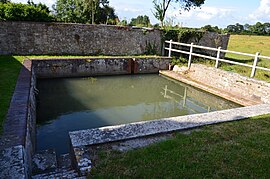 The fountain of Saint-Lubin