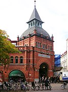 Mercado interior en Östermalmstorg