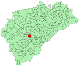 Kaart van Cantimpalos