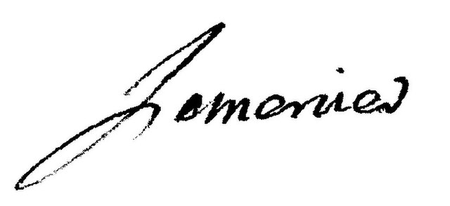 signature de Louis-Nicolas Lemercier