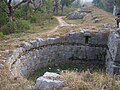 Inside the Bastion in the wall of Sirsukh, Taxila.