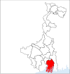 Юг 24 Парганас District.svg