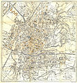 Stadtplan Freiburg von 1931