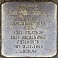 Stolperstein für Leoplod Stock (Lothringer Straße 39)