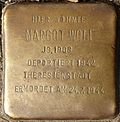 Stolperstein für Margot Wolf (Palmstraße 20)