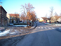 Centre of Třebusice
