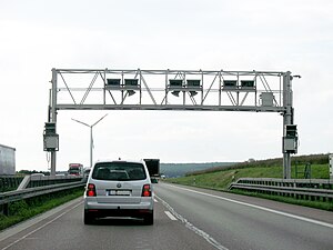 Toll Collect Portique A65