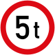 Vienna Conv. road sign C7